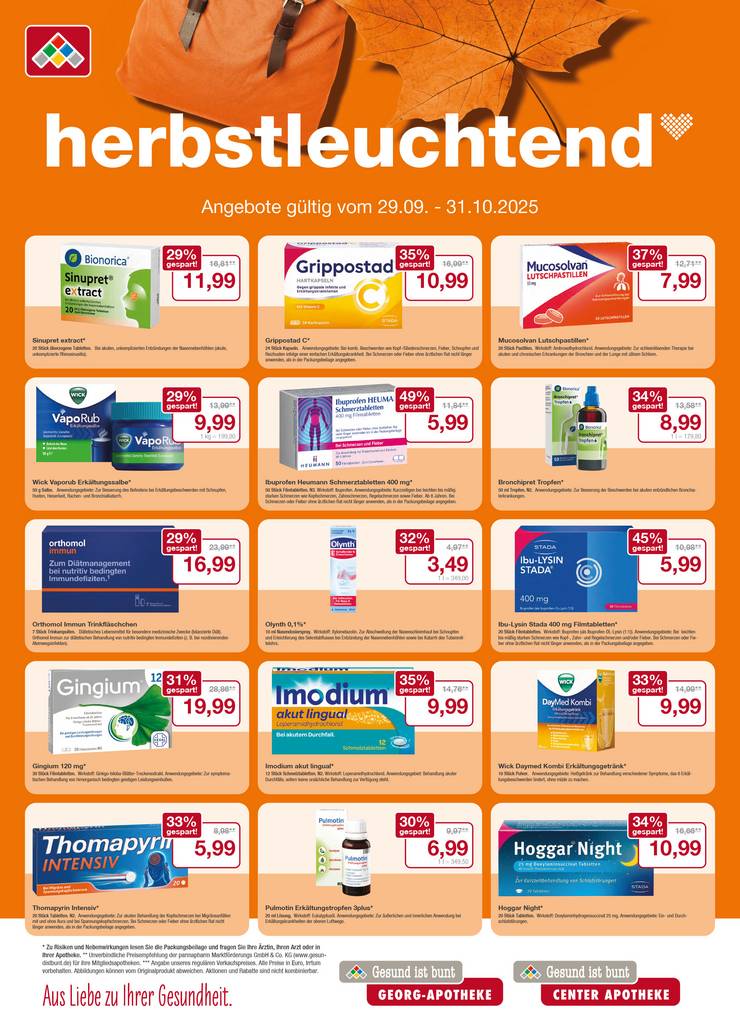 Angebote Oktober